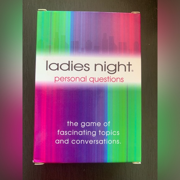 Ladies Night Personal Questions Party Card Game - Picture 1 of 4